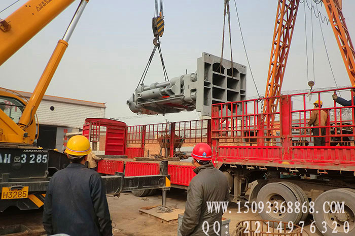 YMZA1200-36液壓磚機發貨現場